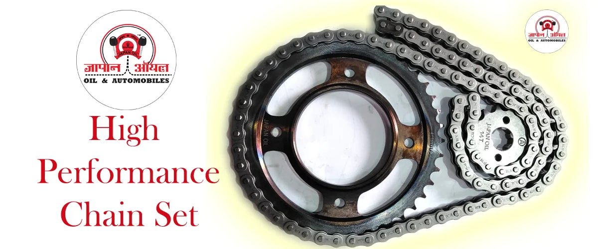 High performance chain set — Japan Oil & Automobiles