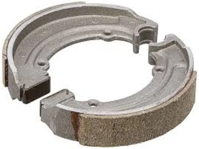 Pair of motorcycle brake shoes