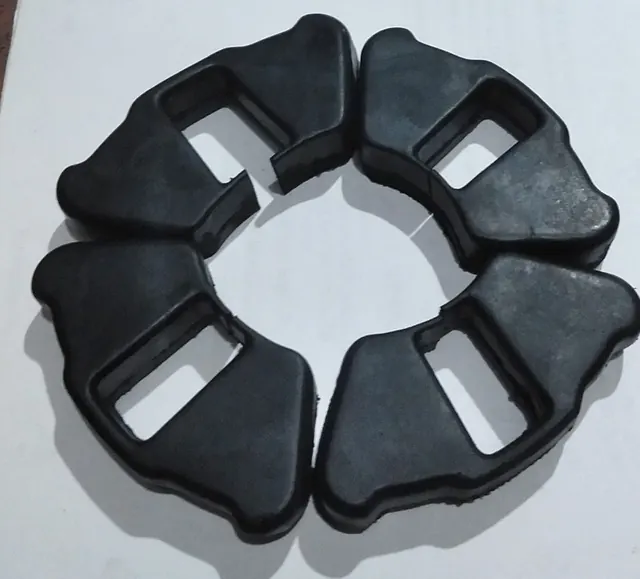 Drum rubber wheel set